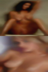 Only nude horny woman.
