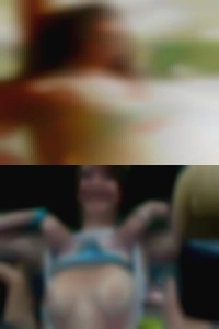 Horny girl writing swinger club chat.