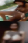 Mature woman shaving pussy